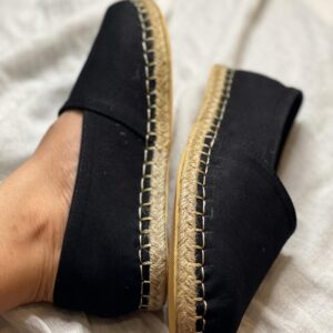 BLACK ESPADRILLES